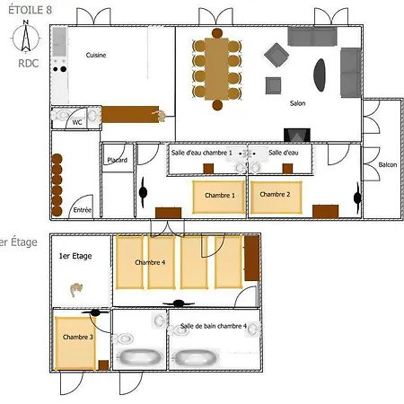 Appartement Les Etoiles Des Neiges 8